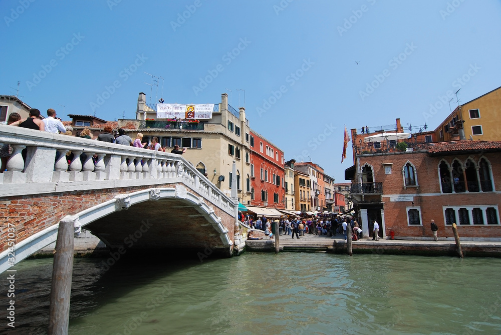 Venezia: ponte della Guglie a Cannaregio