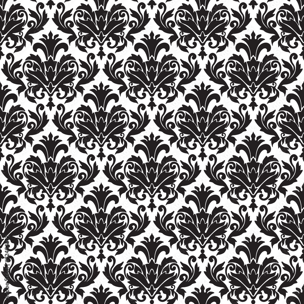 Seamless Damask pattern Seamless Damask pattern