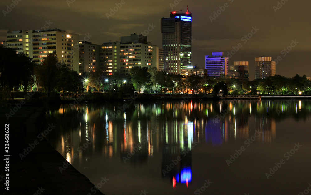 Offenbach am Main bei Nacht