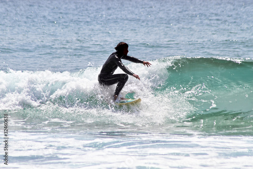 Surfing the waves © Nataraj