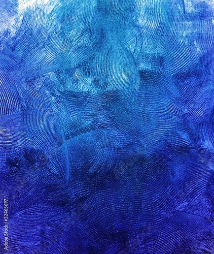 blue painting background