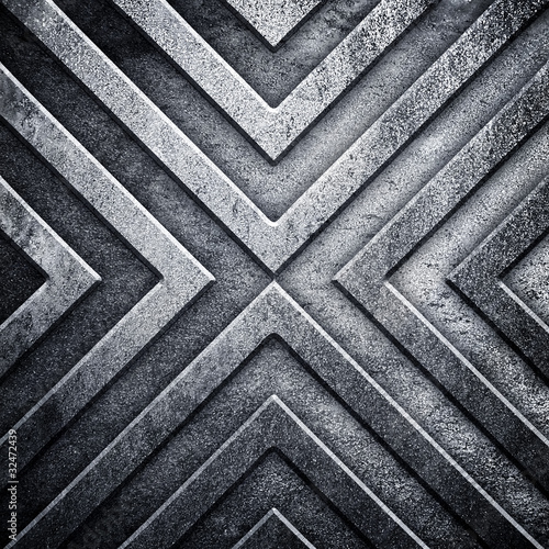 metal background with pattern