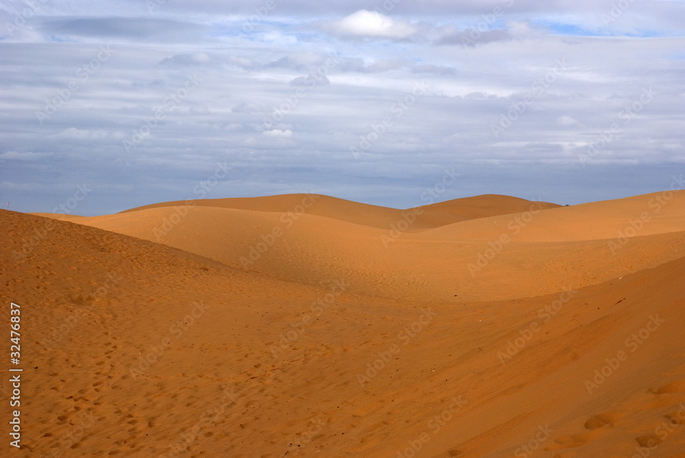 Sand dunes in Muine, Vietnam