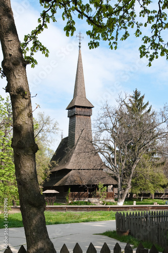 Wooden Country Church photo