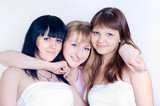 Three gay girls