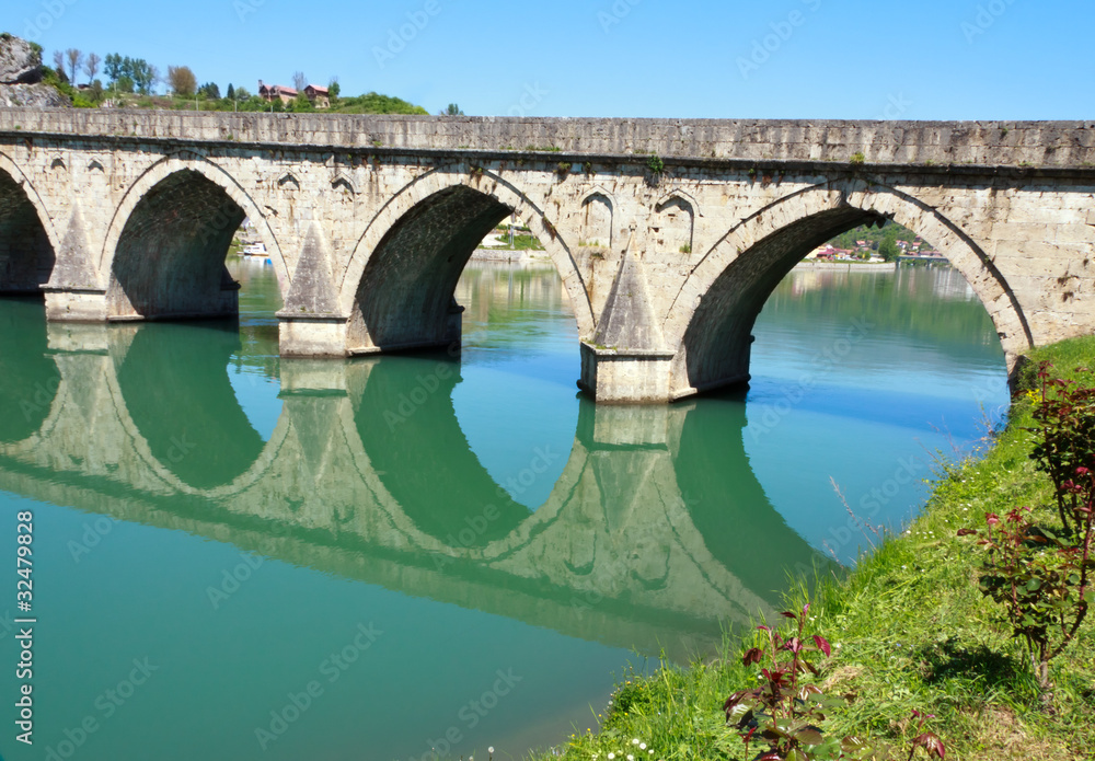 Alte Brücke in Visegrad,Bosnien - Herzegowina