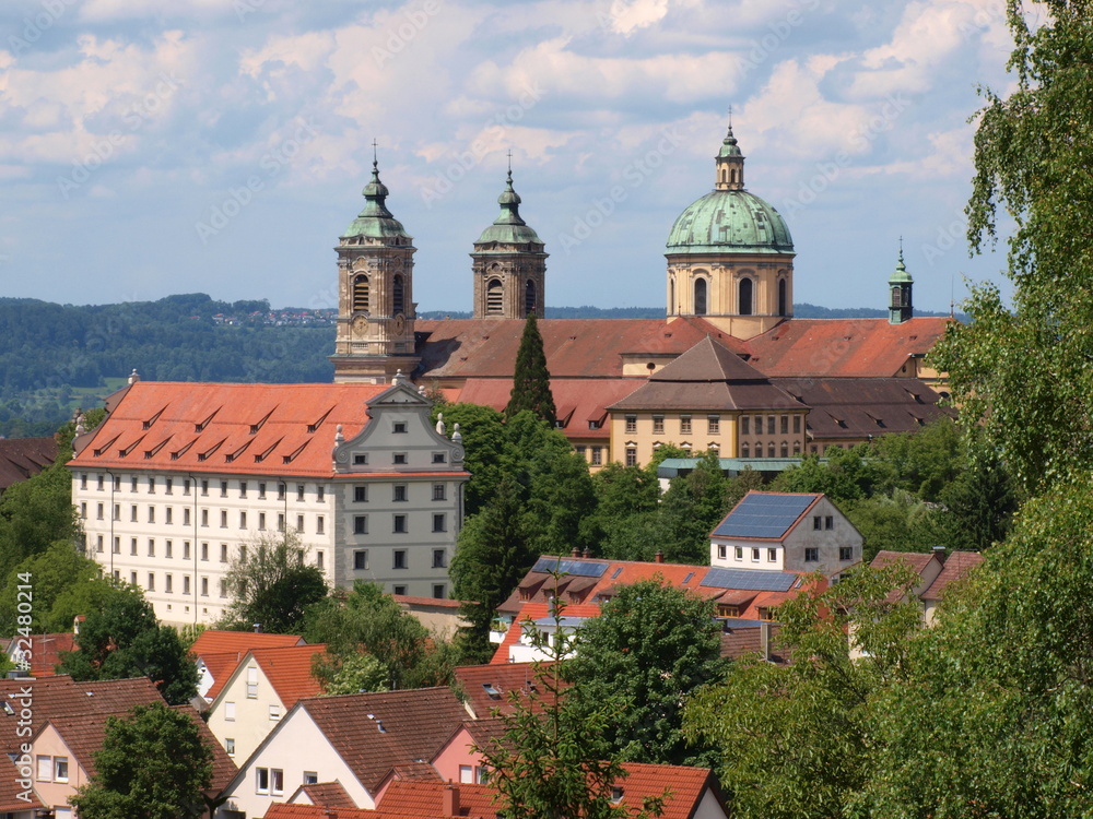 Fototapeta premium Basilika in Weingarten (Württ.)