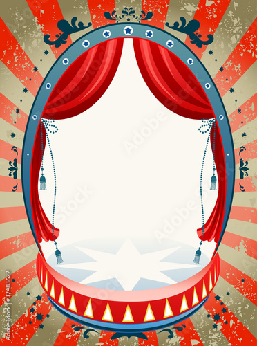 Vintage circus background