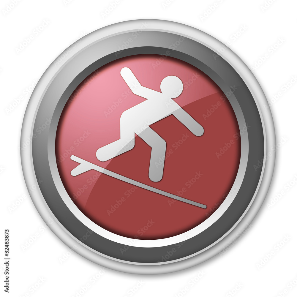 Red 3D Style Button Red 3D Style Button