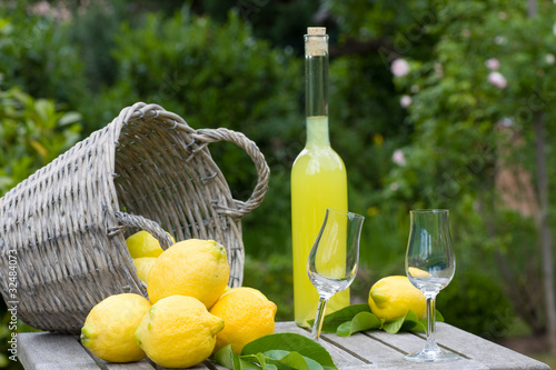 Obraz na płótnie Country live, with limoncello