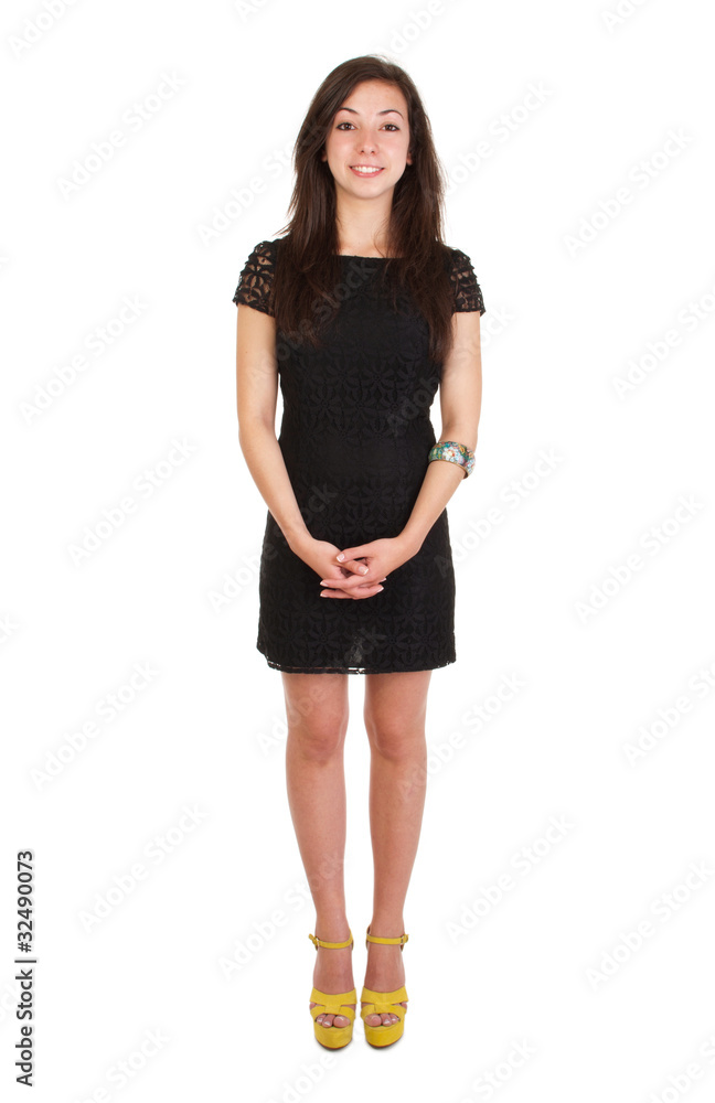 Young woman in dress Young woman in dress