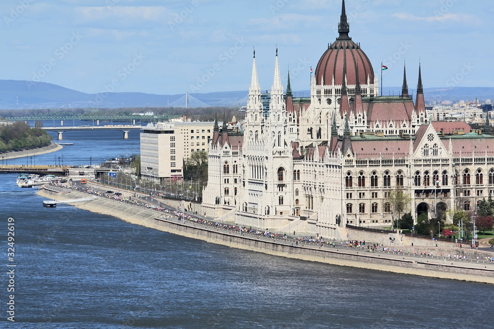 Obraz premium Budapest parliament