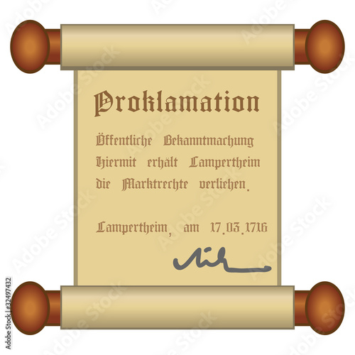 Schriftrolle