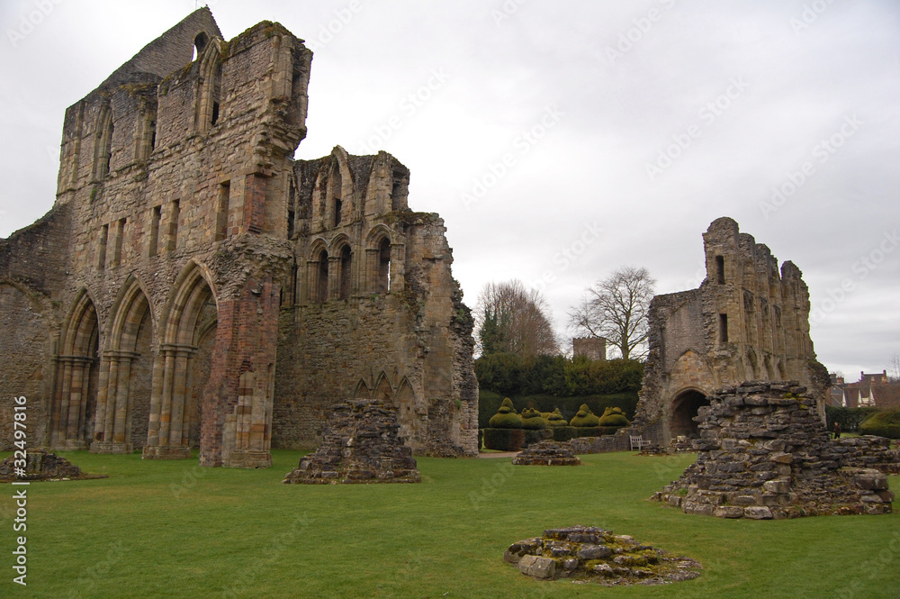 Wenlock Priory and ruins