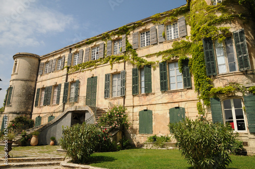 France, château d’Estoublon à Fontvieille photo