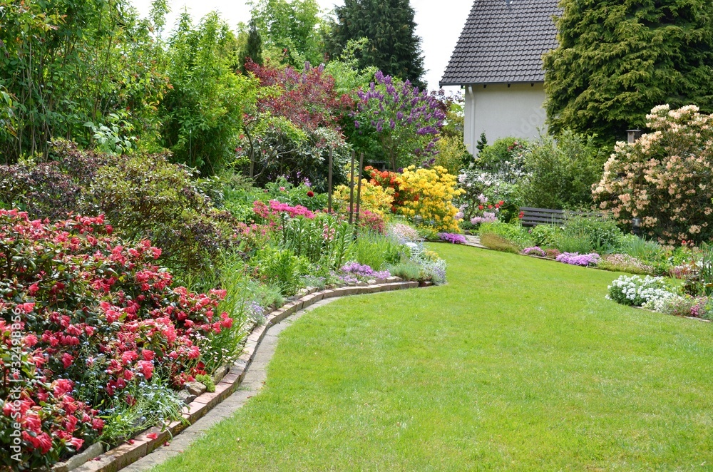 Fototapeta premium Gartenblick