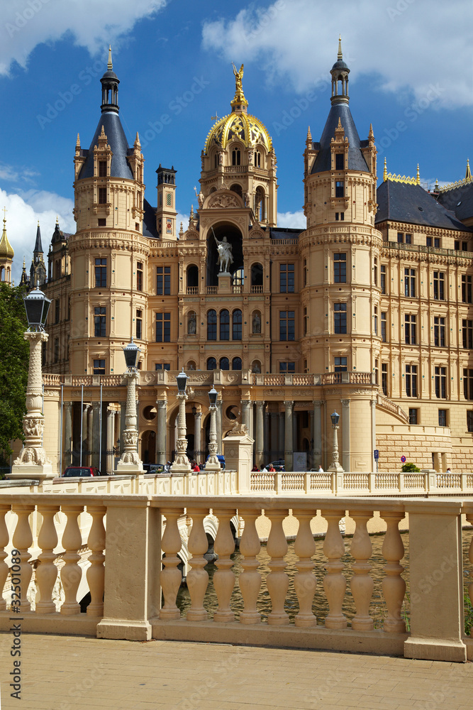 Obraz premium Schweriner Schloss