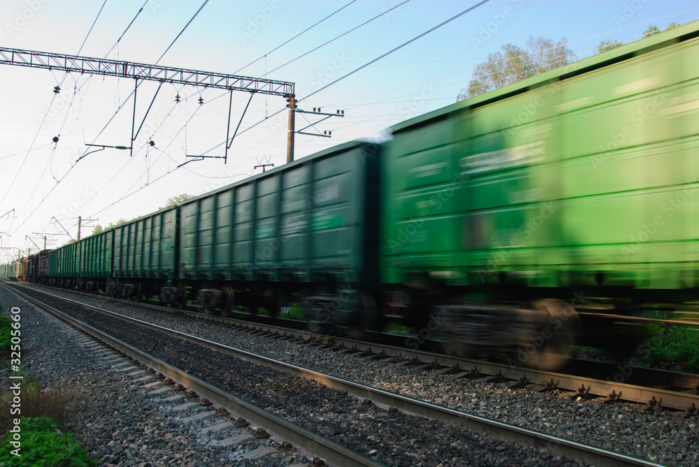 Fototapeta premium Railway train