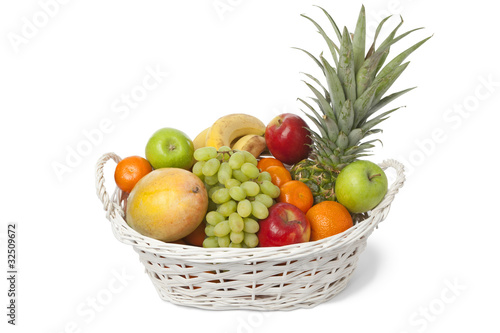 Assorted fruit basket