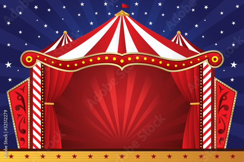 Circus background photo