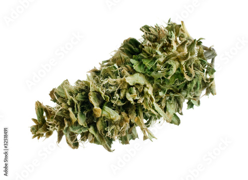 manicured marijuana bud