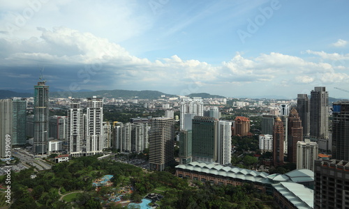 Photography Downtown Kuala Lumpur at daylight
