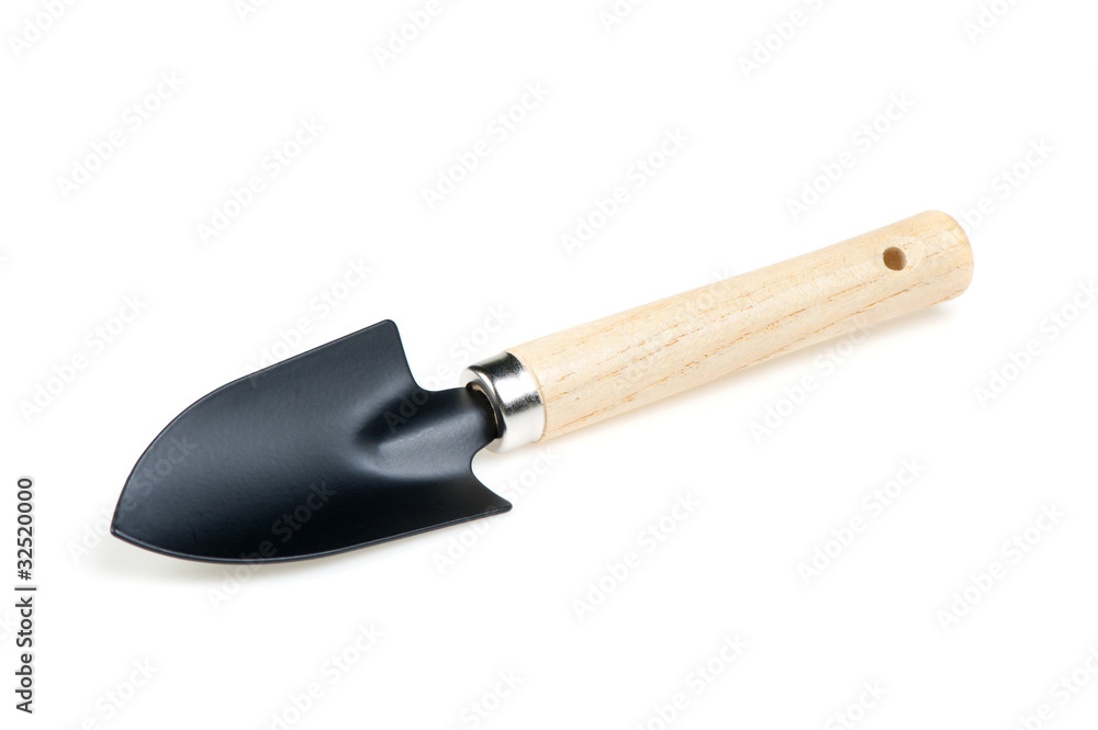 The garden tool a shovel