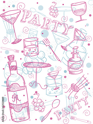 Cocktail Doodle