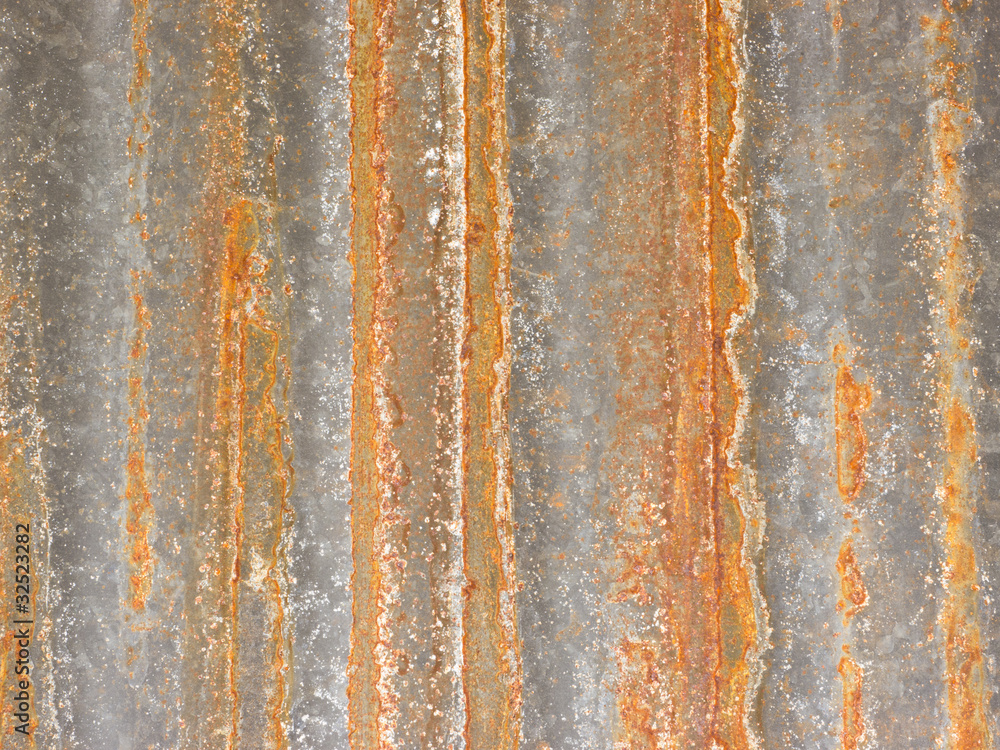 Rusty Zinc Wall Rusty Zinc Wall