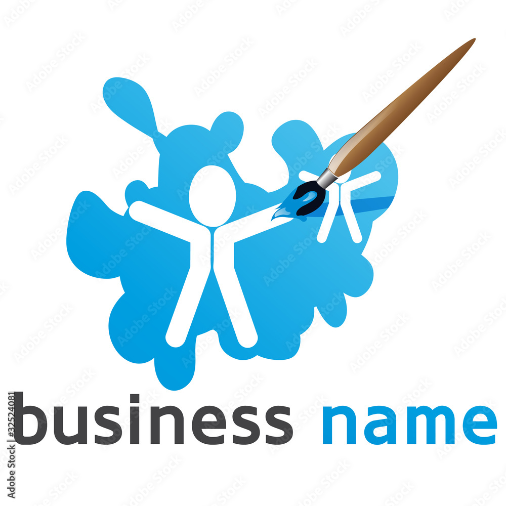 Fototapeta premium logo business