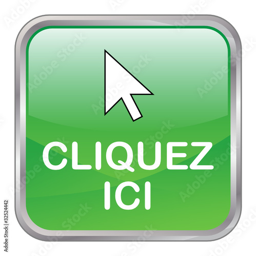 Bouton Web "CLIQUEZ ICI" (curseur cliquer clic souris connexion)