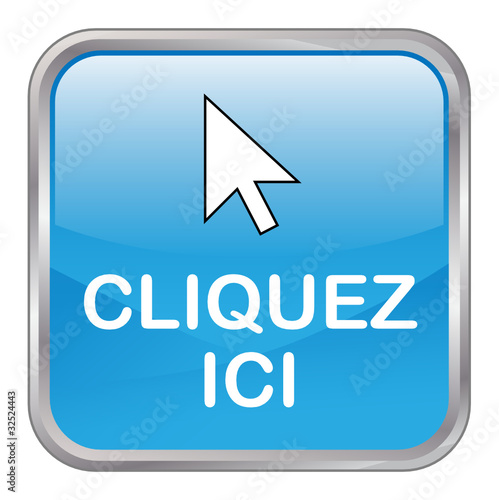 Bouton Web "CLIQUEZ ICI" (curseur souris clic cliquer connexion)
