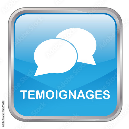 Bouton Web TEMOIGNAGES (opinions avis utilisateurs clients vote)