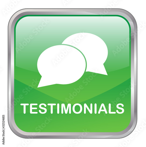 TESTIMONIALS Web Button (satisfaction customer experience share)