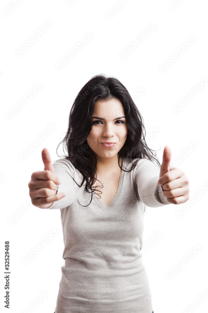 Confident young woman Confident young woman
