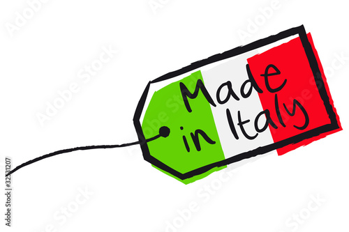 Etiquette"Made in Italia"