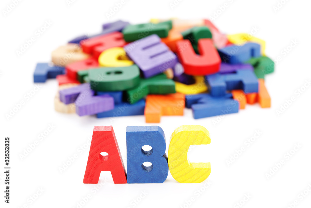 Obraz premium wooden letters