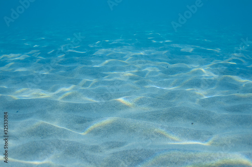 Light Dappled Sandy Bottom Fading to Infinity