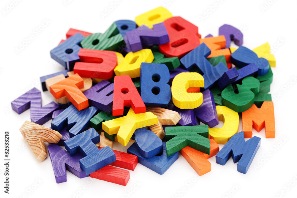 Fototapeta premium wooden letters