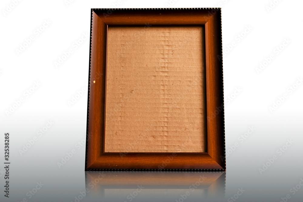 Fototapeta premium Wooden frame