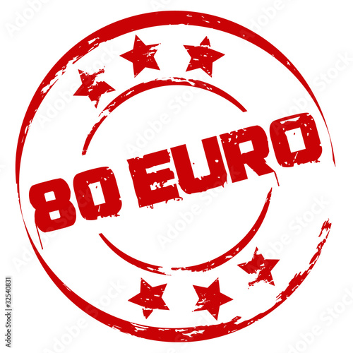 Stempel: 80 Euro