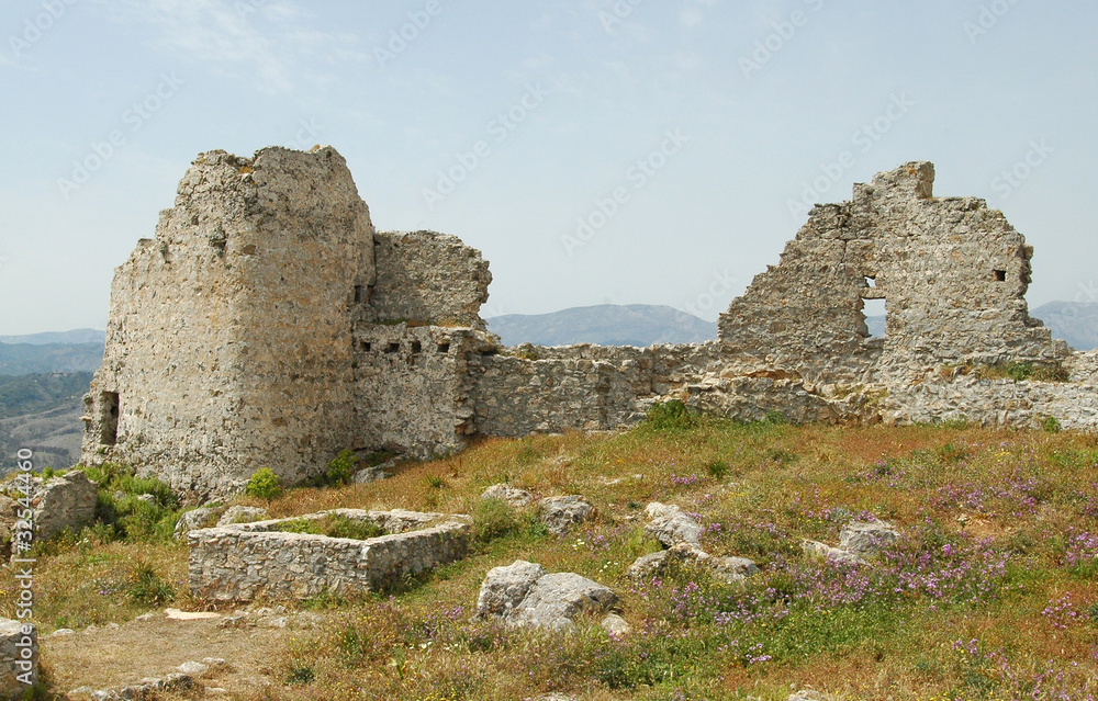 Asclépios à Rhodes - Ruines du château