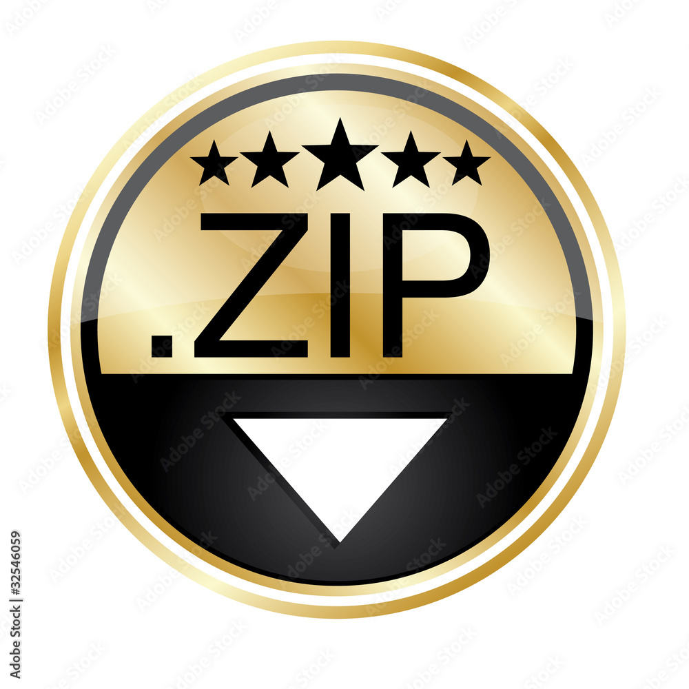 Button ZIP Download - obrazy, fototapety, plakaty 