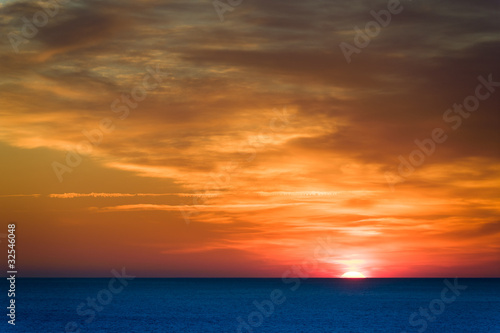 Red sunset © Andrew Buckin