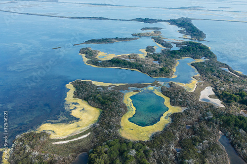 Photo aérienne de Camargue, Saintes Maries de la Mer