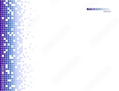 FONDO VECTORIAL AZUL MOSAICO CUADRADO