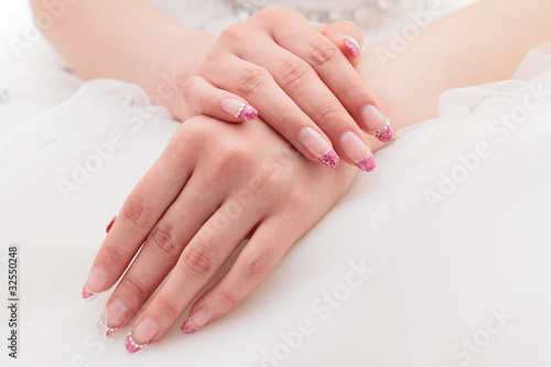 Asian bride s hands