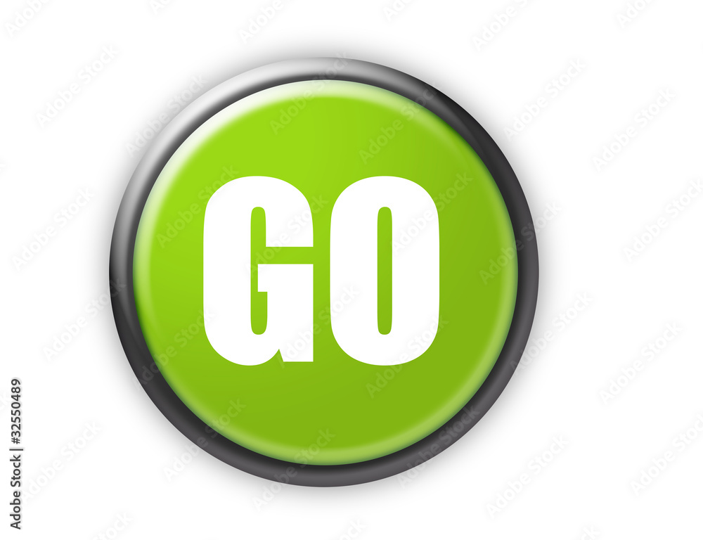 go green button go green button