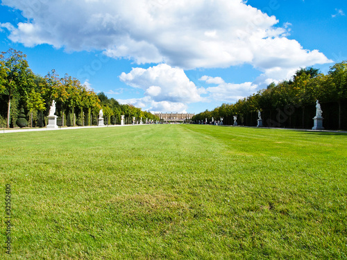Versailles Garden Landscape in France