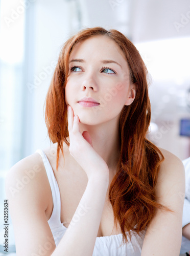 Free Download portrait of a young pretty woman - GFXLoad